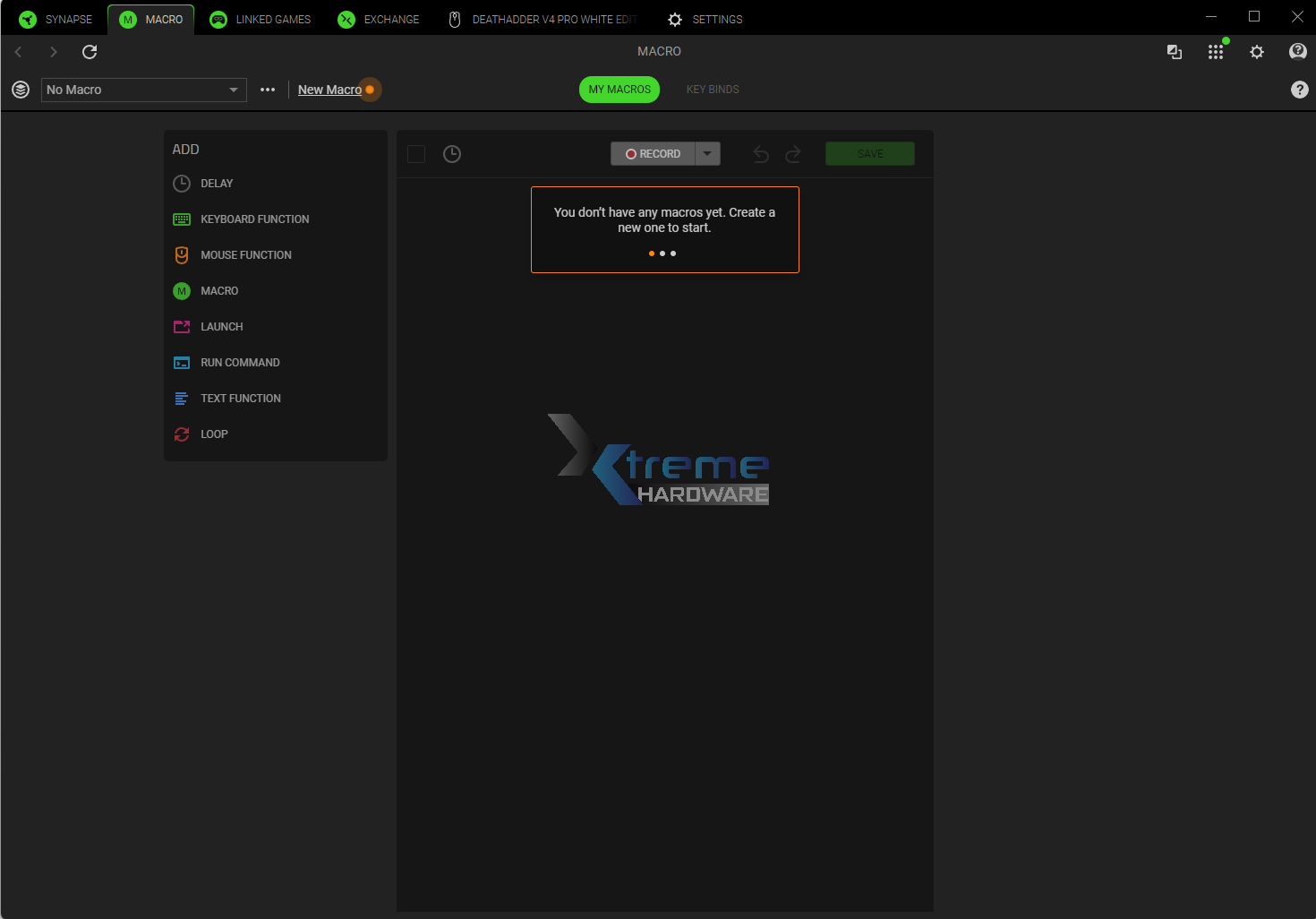 Razer DeathAdder V4 Pro Synapse